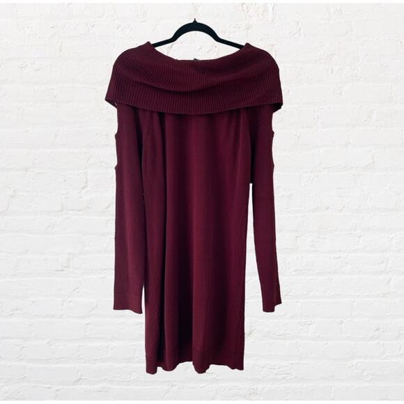 NEW INC International Concepts off shoulder sweater dress - Picture 5 of 7